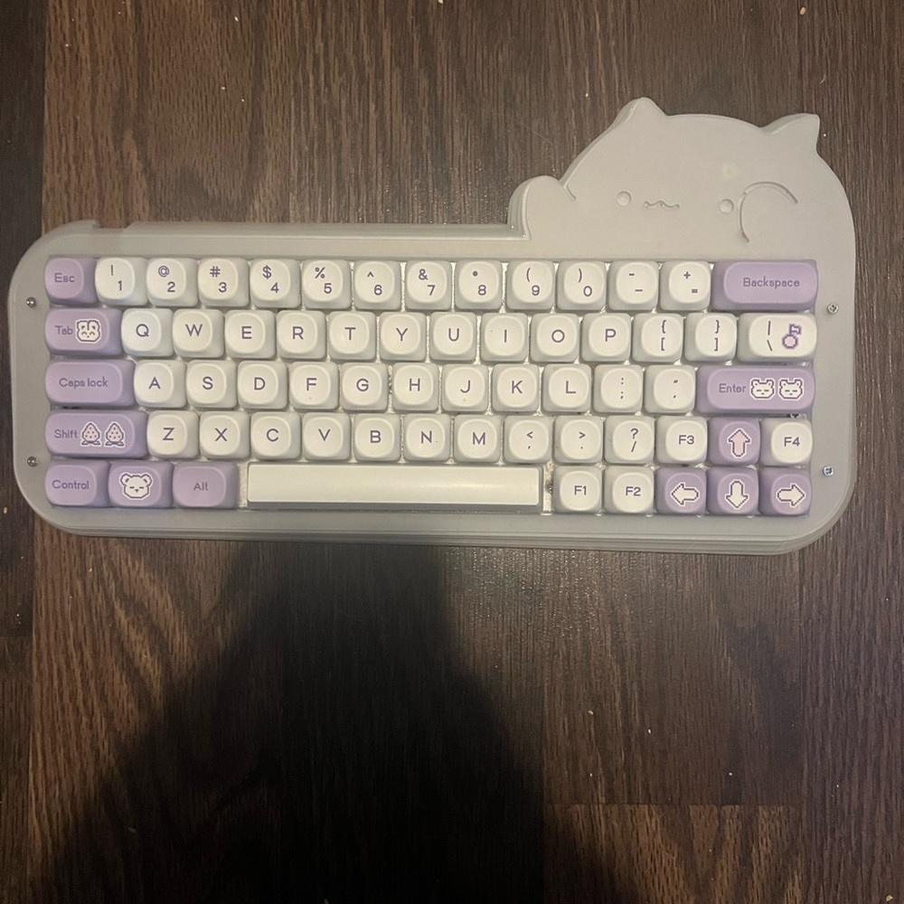 Mini cat epomaker keyboard with keys